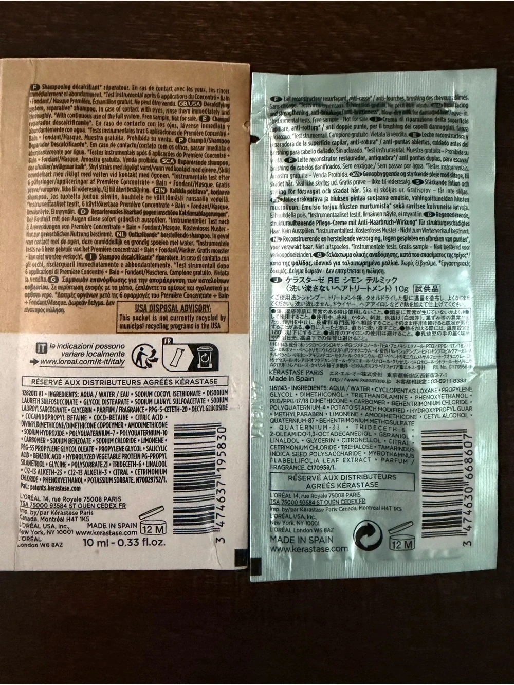 Kerastase Mini Bundle-Shampoo-Conditioner-Oil & Leave-in Treatment